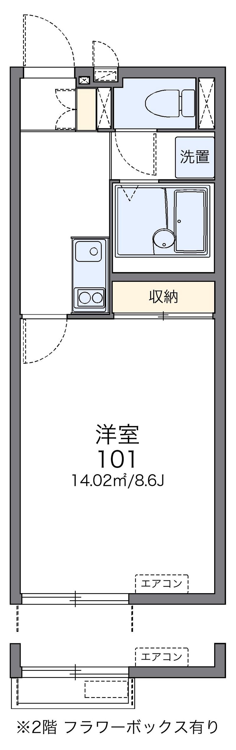 レオネクスト京田辺 間取図
