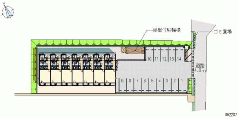 レオネクスト加紋 月極駐車場