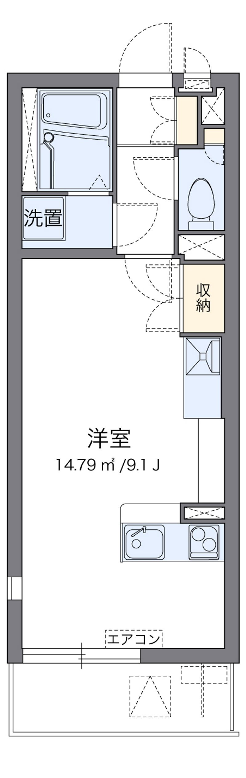 ミランダセレッソサード 間取図
