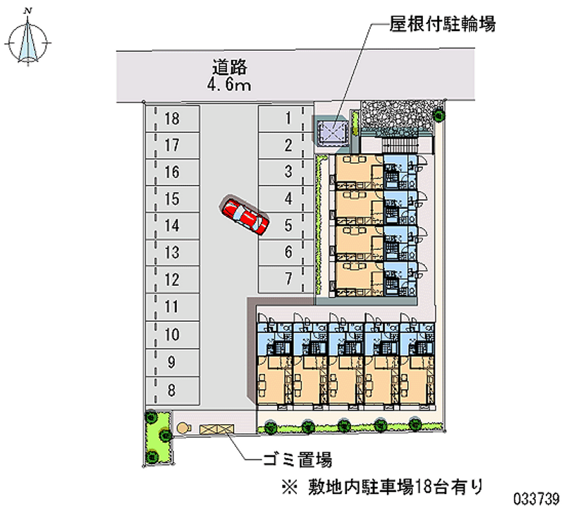 33739 Monthly parking lot