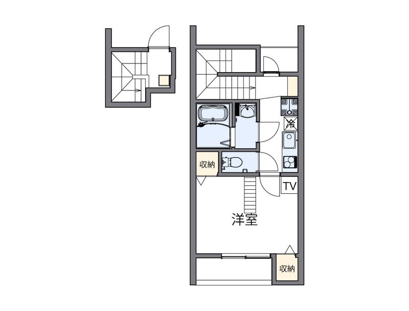 leopalace Jingikancho LA 1 Floor plan
