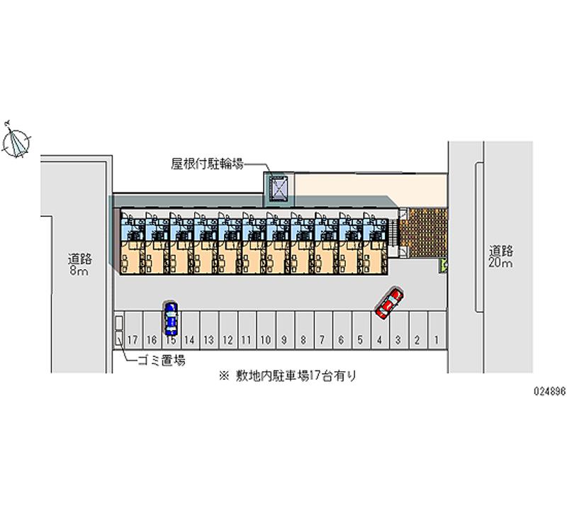 24896月租停车场