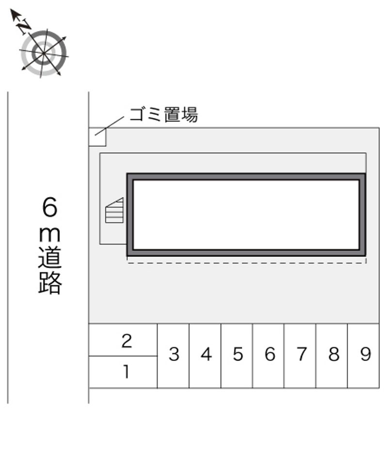 レオパレスＥ・Ｇ 駐車場