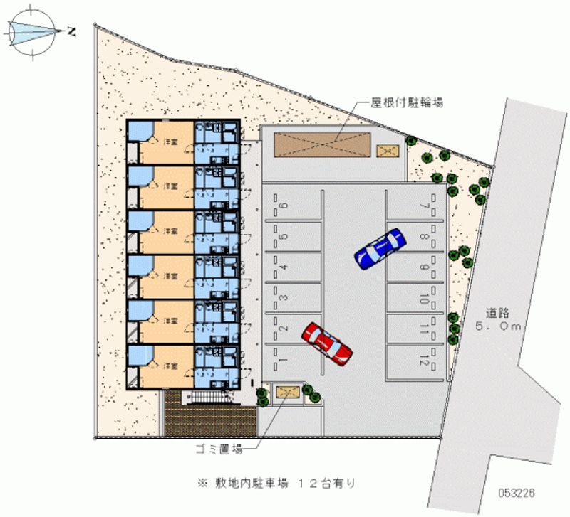 53226月租停車場