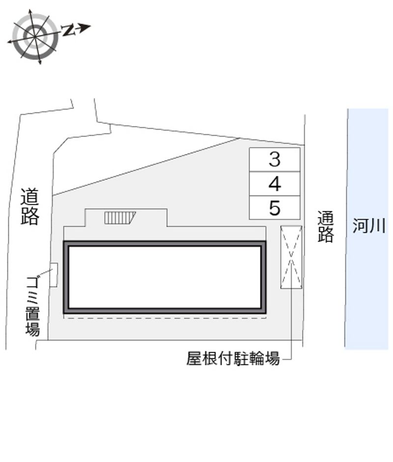 レオパレスＮＯＲＩ 配置図
