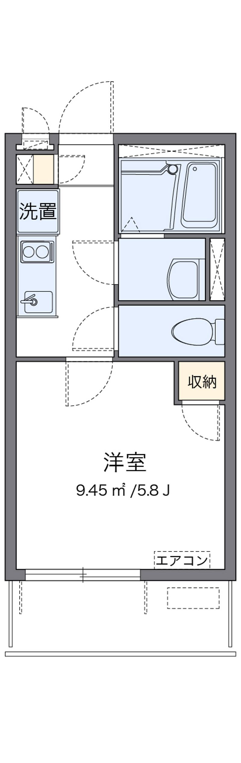 レオネクストラ　プラクミーヌⅠ 間取図