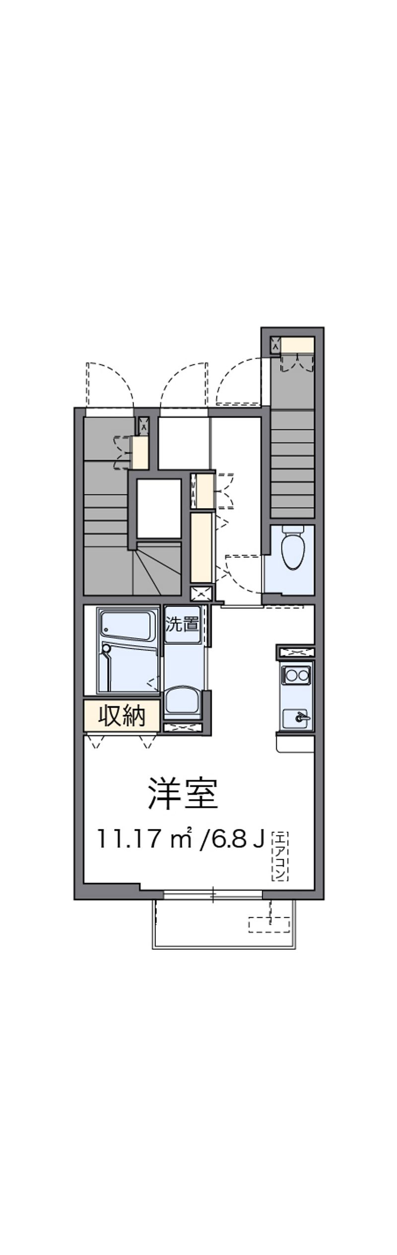 クレイノＫＥＥＰ　ＮＥＸＴⅠ 間取図