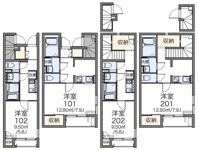 レオネクストメロウ 間取図