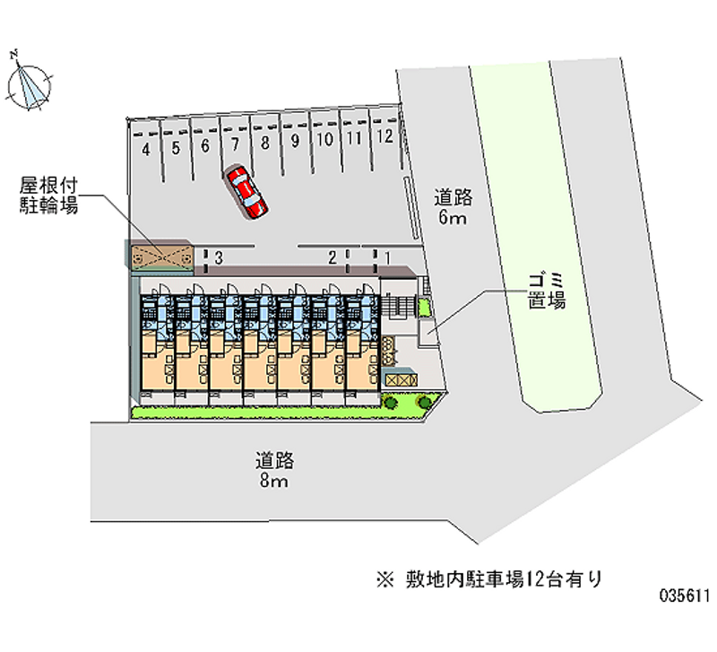 レオパレス三河豊田 月極駐車場