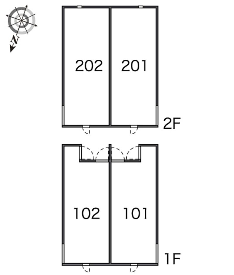 レオネクストもちの木 間取り配置図