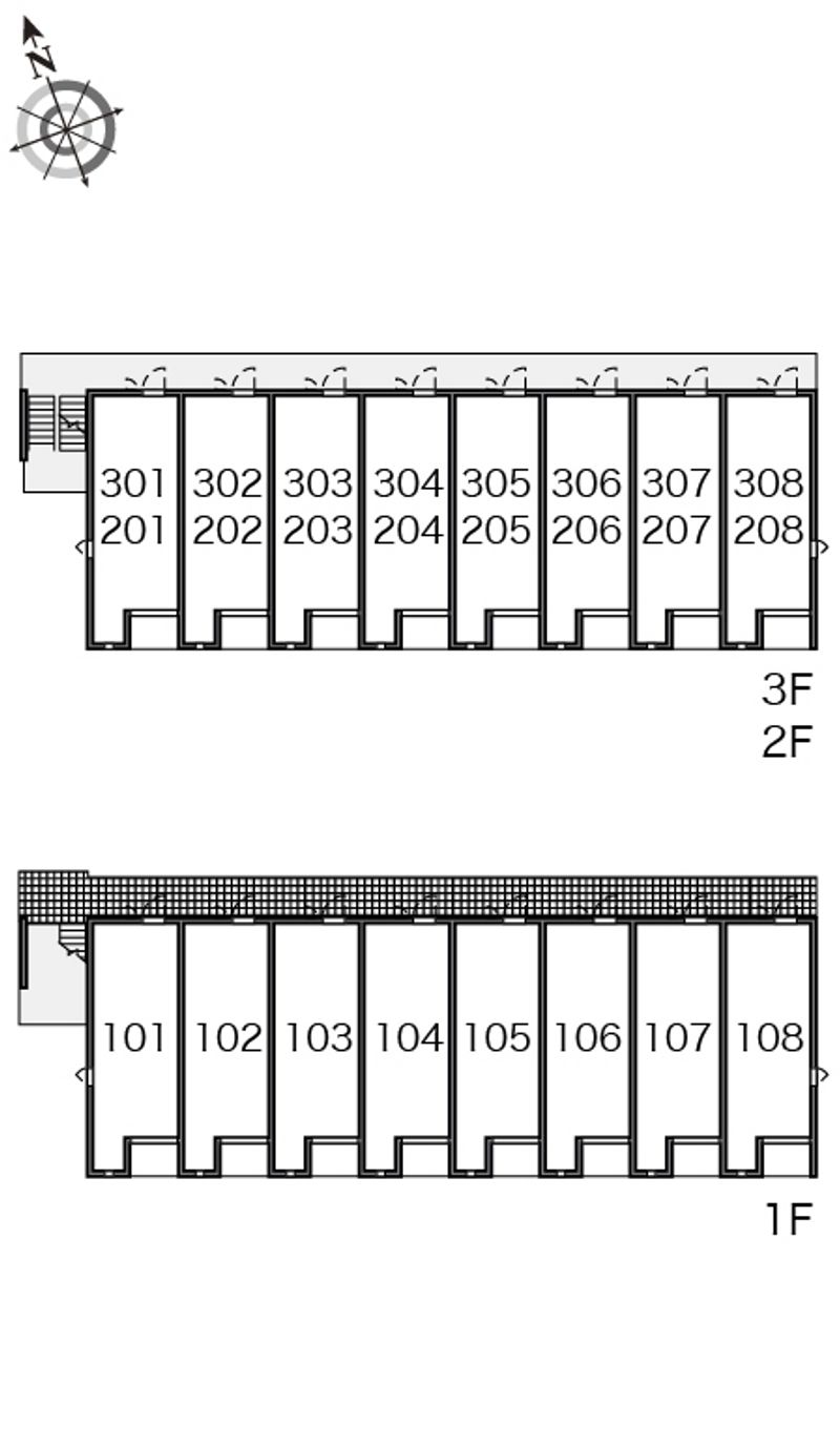 レオネクストセレーノ 間取配置図
