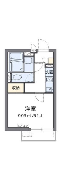 クレイノソレイユ中野新橋 間取り図