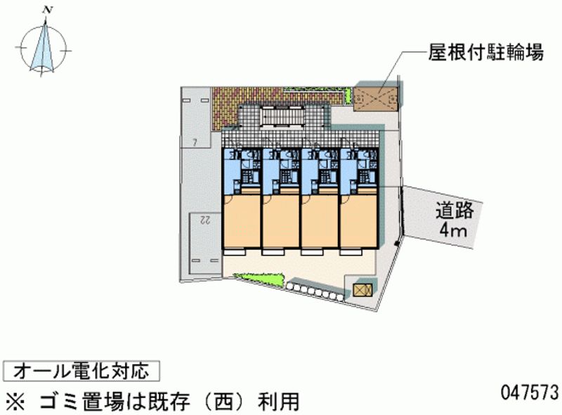 レオネクストＯＨＩⅤ 区画図