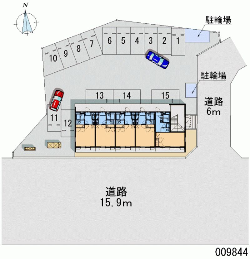 09844月租停車場