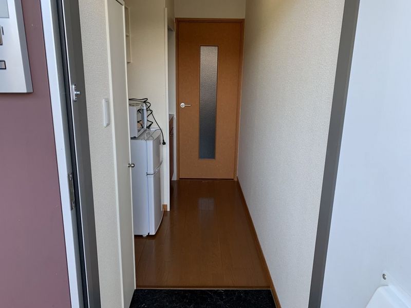 レオパレス山崎Ｂ 玄関
