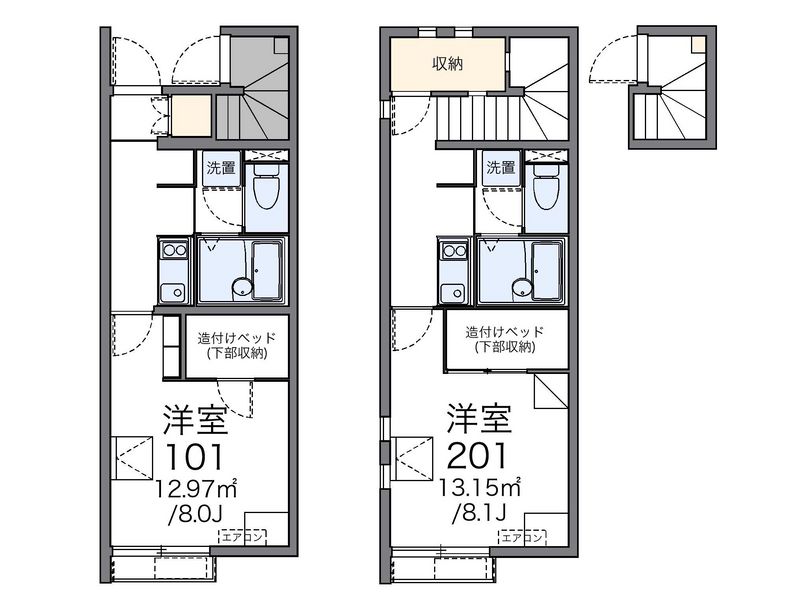 レオネクストピボットハイムＤ 間取図