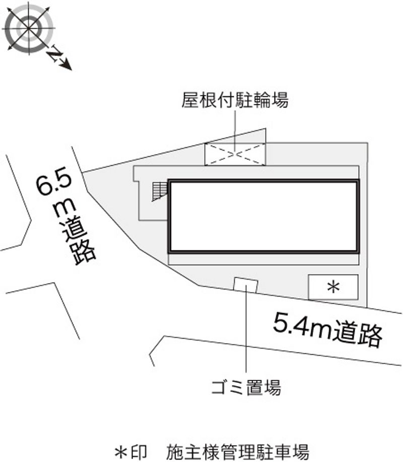 レオパレスフリーダム 配置図