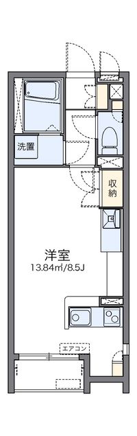 レオネクストＣＲＥＡ東館 間取り図