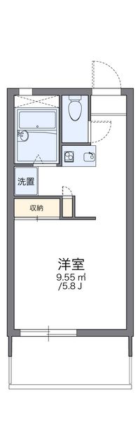 レオパレスツインズ加島壱番館 間取り図