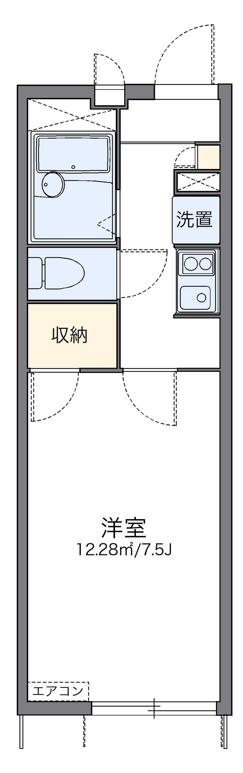 leopalace Grand Jardin Shonan Floor plan