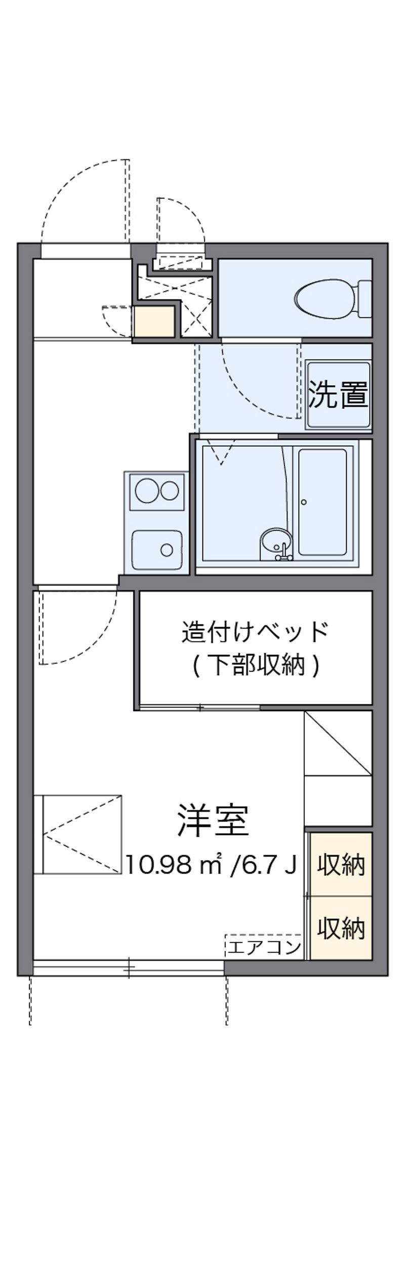leopalace Hanabusa 평면도