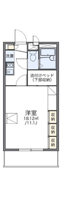 レオパレスＡＳＴ 間取り図