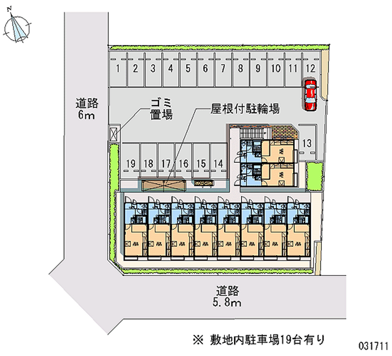 31711 Monthly parking lot