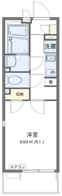 レオネクストシャトーブランカ 間取り図