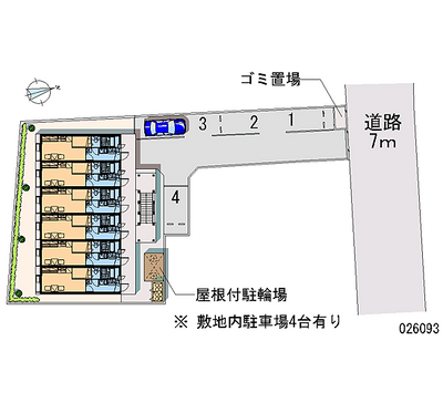 26093 Monthly parking lot