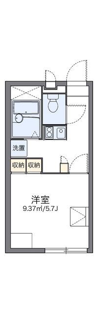 レオパレスエスペランサ泉 間取り図