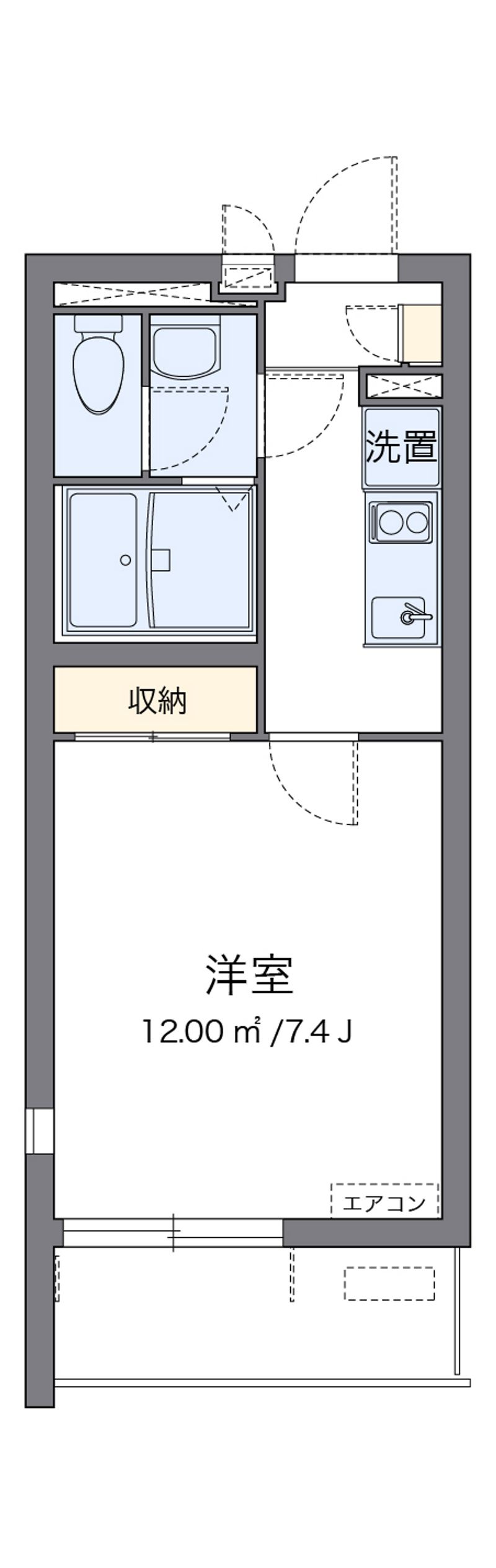 クレイノグラマット 間取図