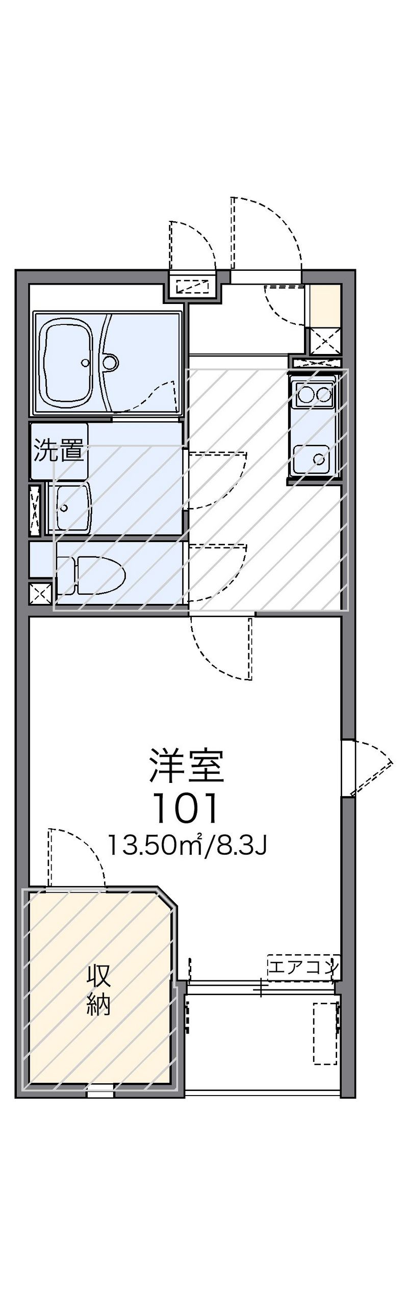 レオネクストコンフォルタグラン 間取図