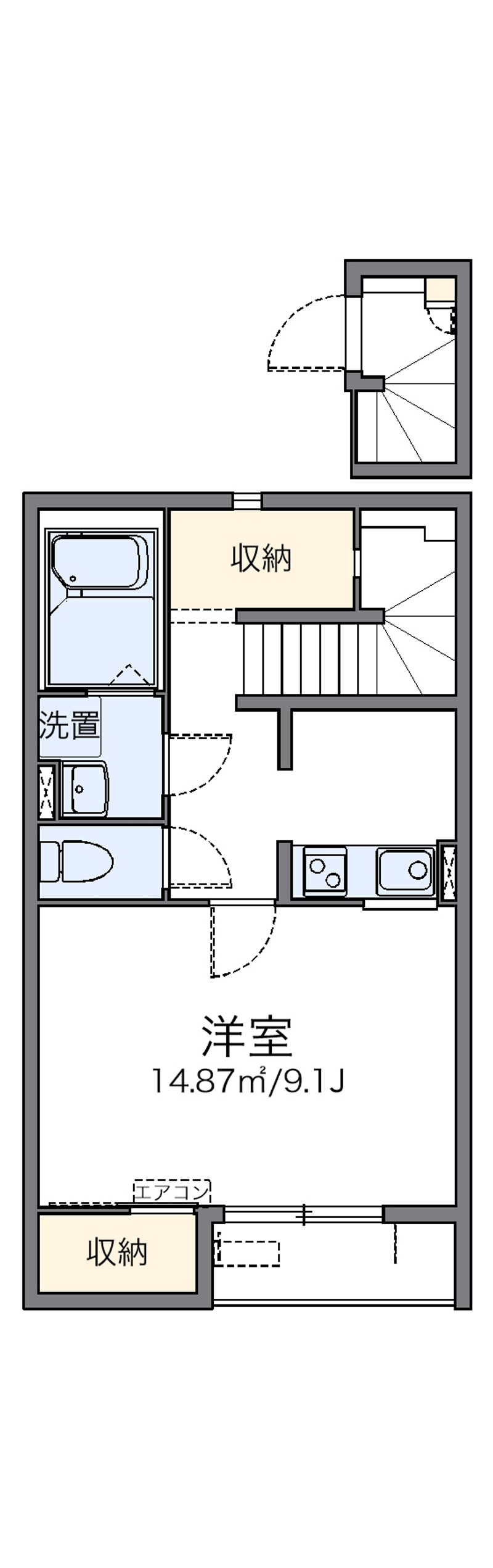 LEONEXT Higashikan Floor plan
