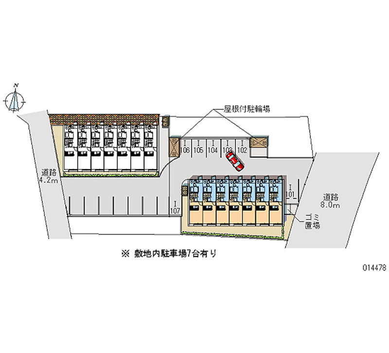 14478月租停車場