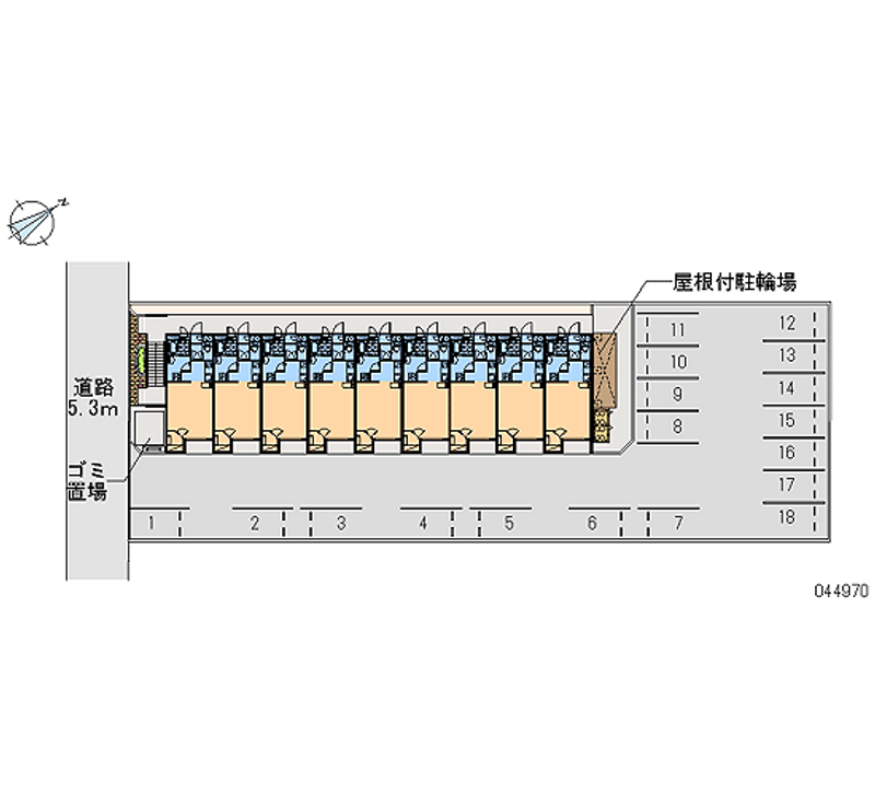 44970 bãi đậu xe hàng tháng