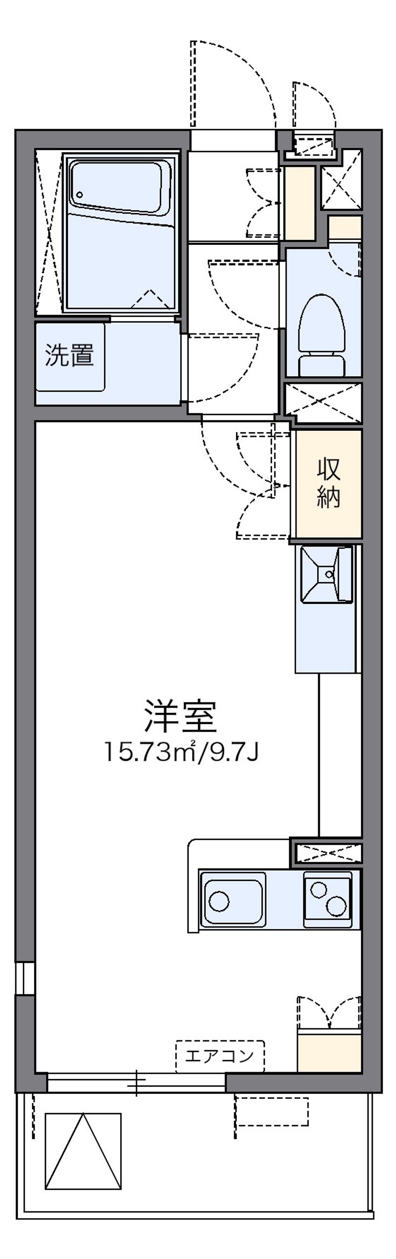 レオネクストスリーズ 間取図