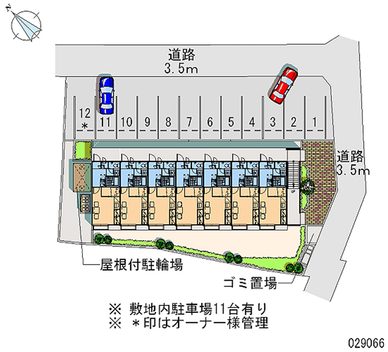 29066 Monthly parking lot