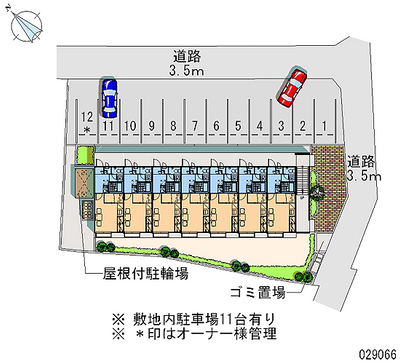 29066 Monthly parking lot