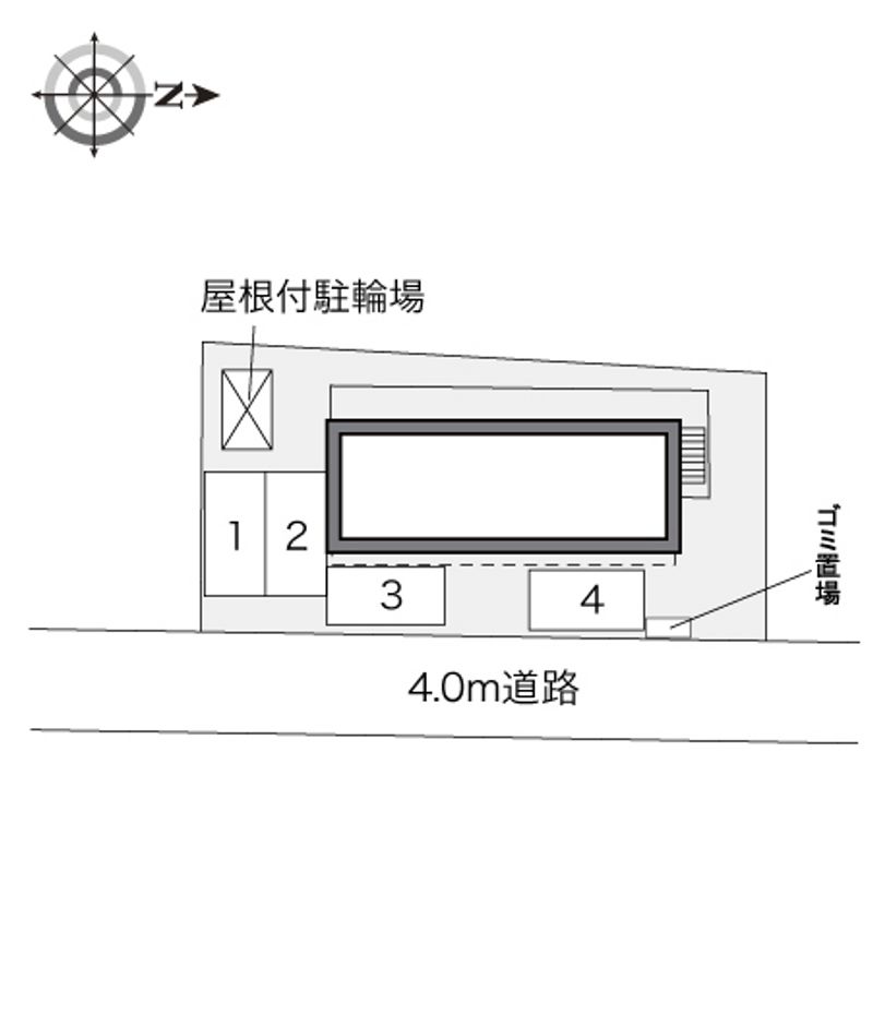 レオパレスシュッドカルチェⅢ 配置図