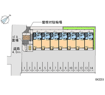 レオネクスト水口古城ヶ丘 月極駐車場