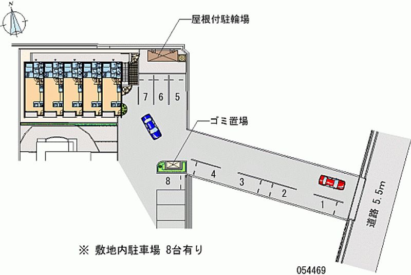 54469 Monthly parking lot