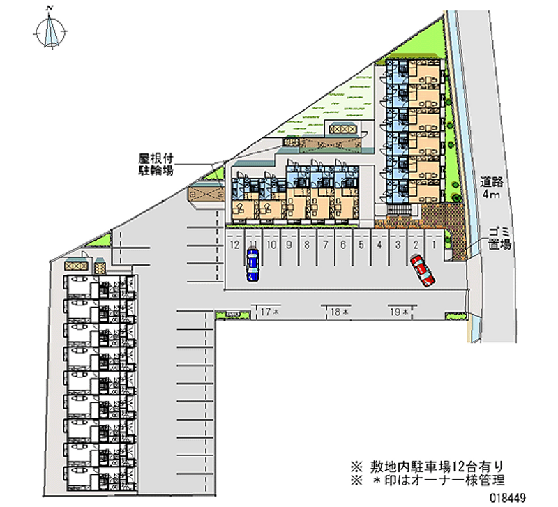 18449月租停车场