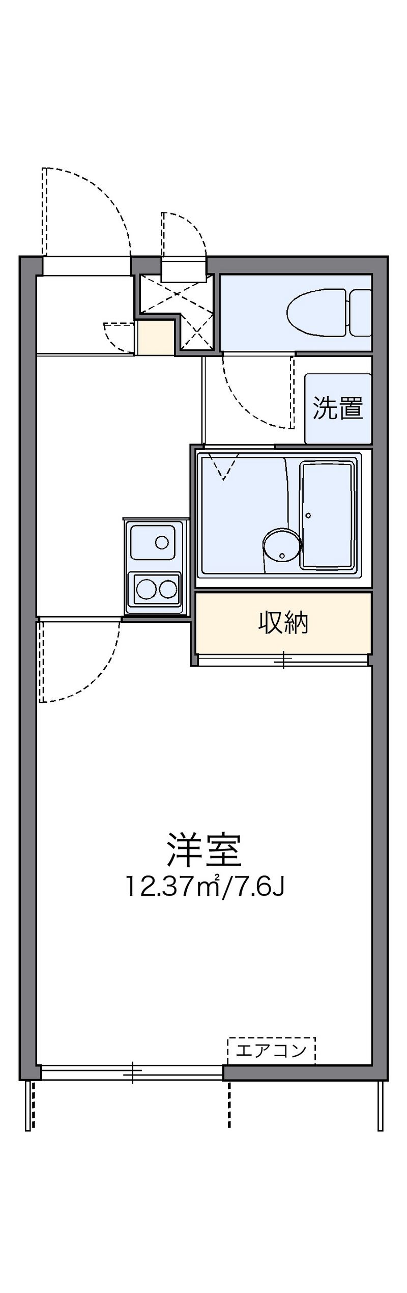 leopalace Highluck Floor plan