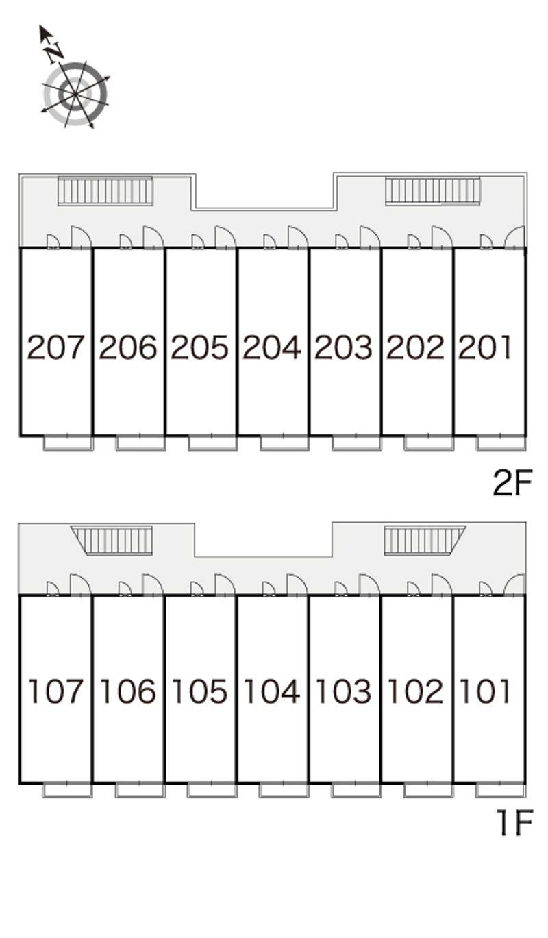 レオパレスＪ 間取配置図