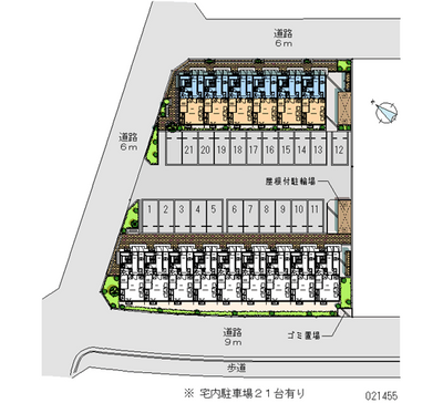 21455 Monthly parking lot