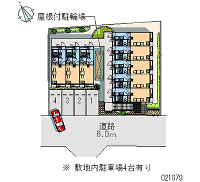 21079 Monthly parking lot