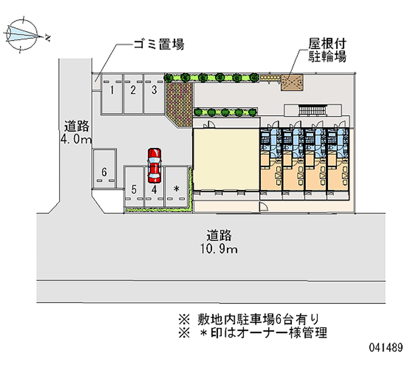 レオパレスメゾン　五月館 月極駐車場