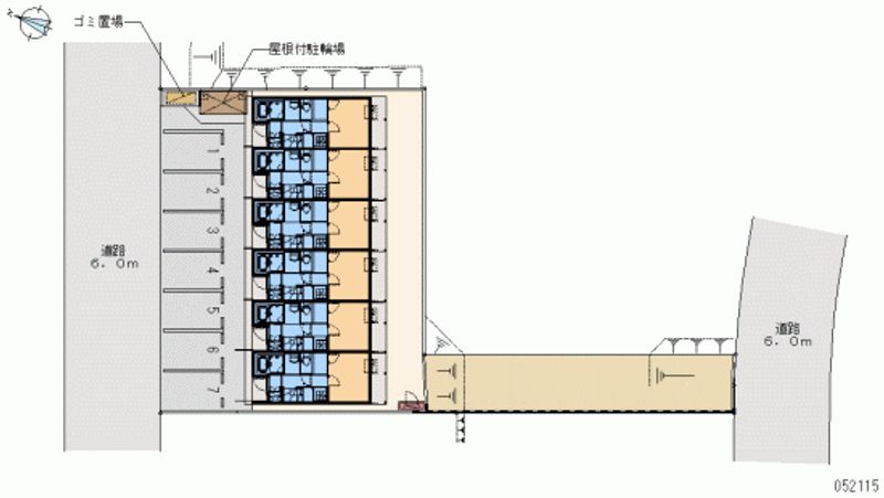 レオネクストふじみ 月極駐車場