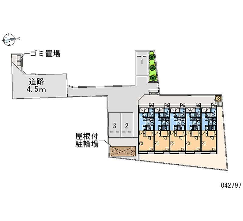 レオネクスト翼Ⅱ 区画図