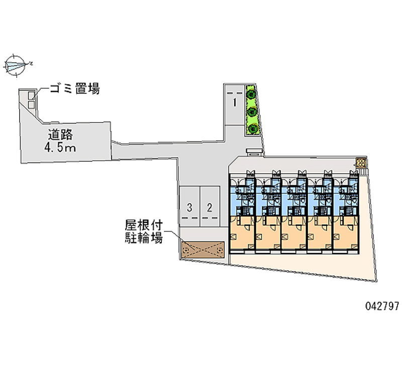 レオネクスト翼Ⅱ 月極駐車場